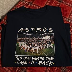 Astros T-shirt unisex Vintage with photo of players
